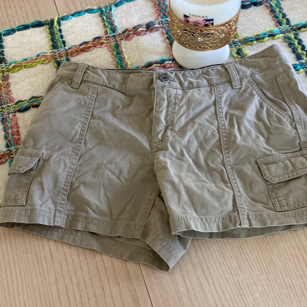 The North Face Olive Green Women's Cargo Shorts